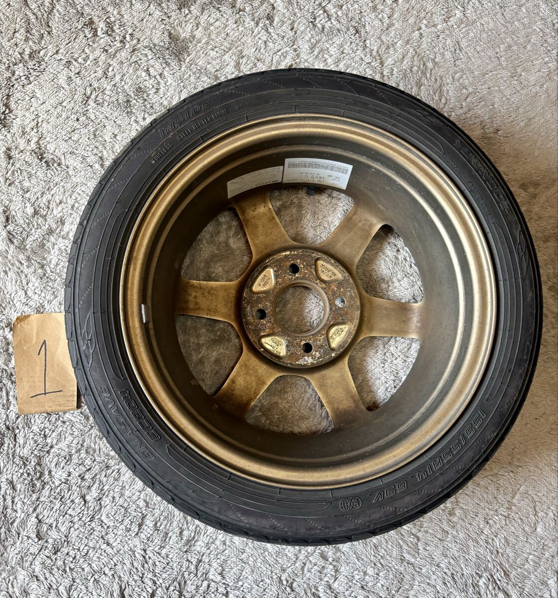 希少】レイズ ボルクレーシング RAYS VOLK RACING TE37 ブロンズ 14