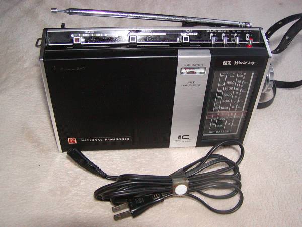 ◇NATIONAL RF-858『GX World Boy』BCL◇受信好調/状態良好◇