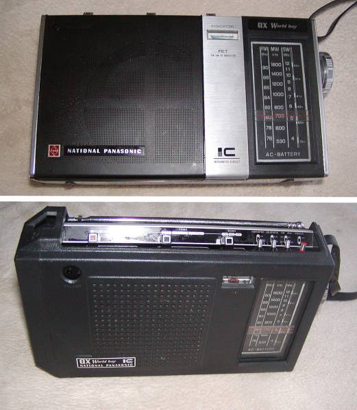 ◇NATIONAL RF-858『GX World Boy』BCL◇受信好調/状態良好◇