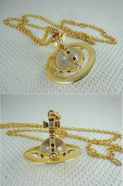 美品 ヴィヴィアンウエストウッド■オーブ トップ ネックレス