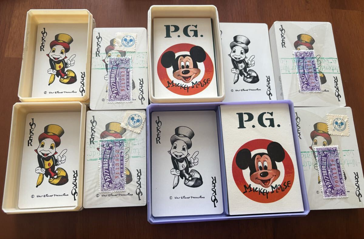 新品未開封 任天堂 ディズニー トランプ 8点セット ミッキー マウス
