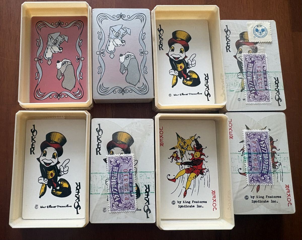 新品未開封 任天堂 ディズニー トランプ 8点セット ミッキー マウス