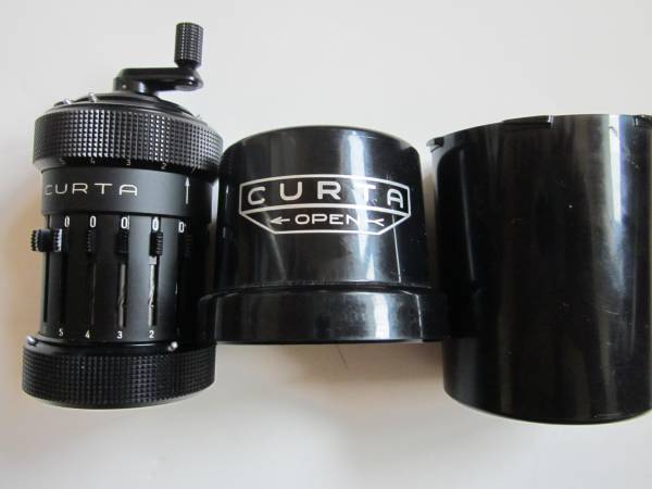 CURTA クルタ 機械式計算機 TYPE 1 説明書付き CURTA クルタ計算機
