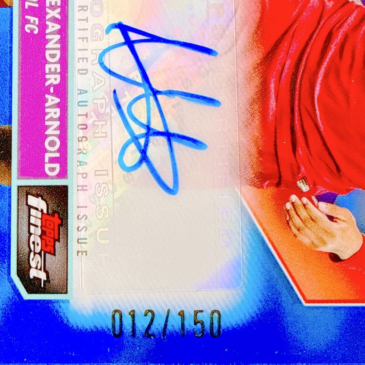 150シリ【TRENT ALEXANDER-ARNOLD】 直筆サインカード Topps Finest