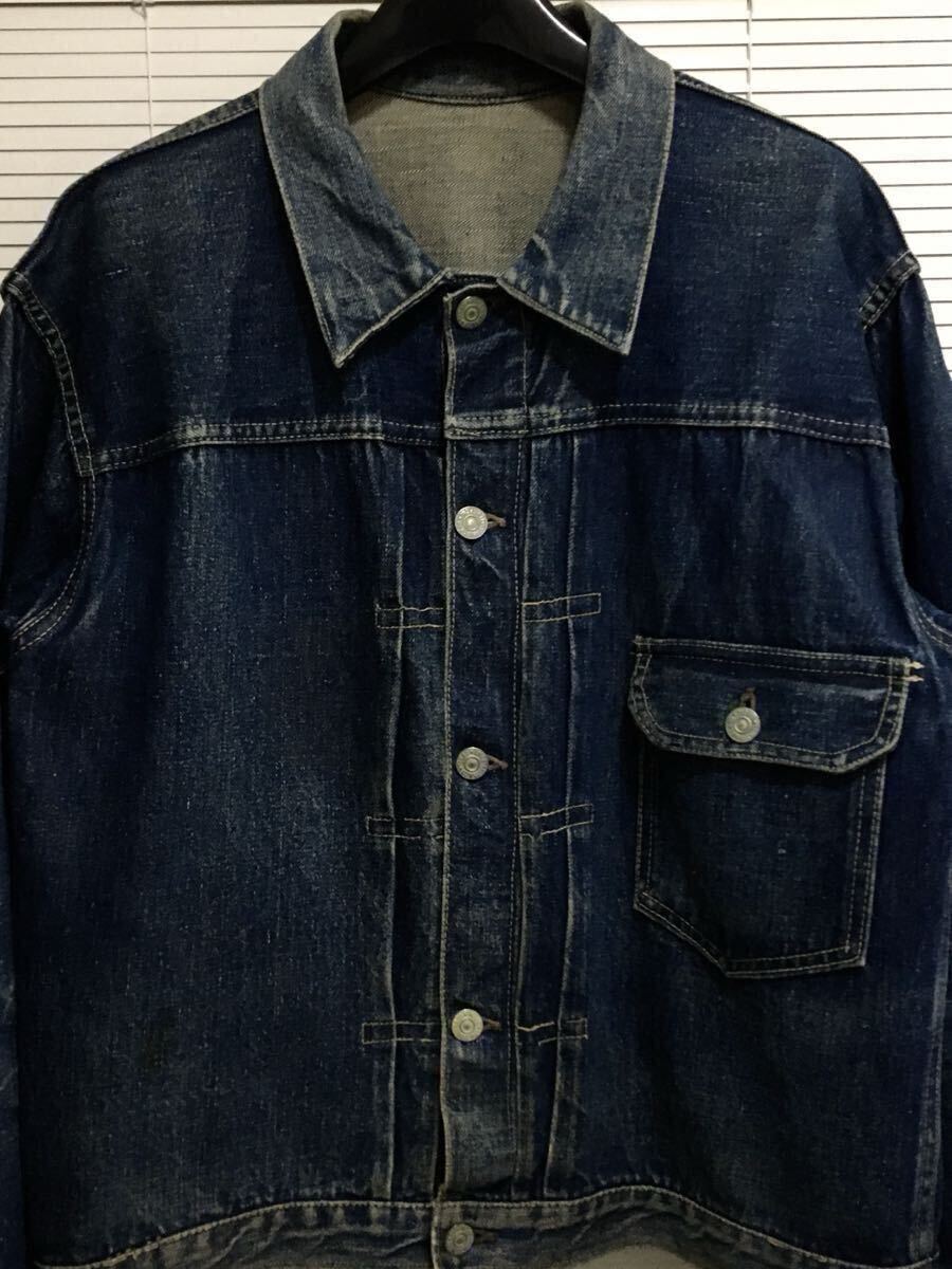 T-BACKサイズ程度】真紺 46-44 506XX デッドストック 3.4WASH 40-50