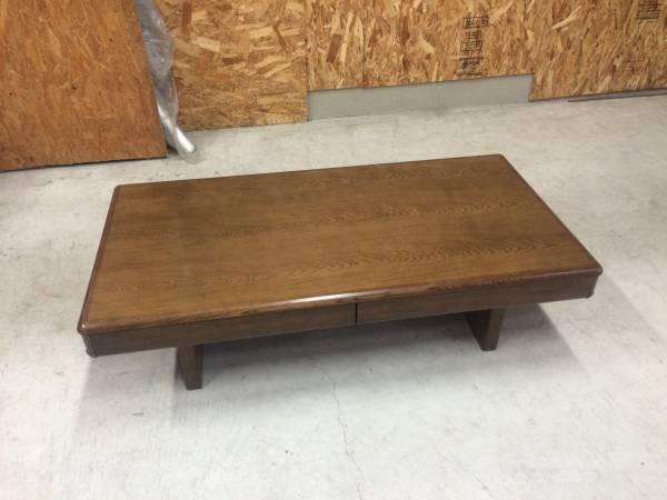 美品 カリモク 応接 センターテーブル カリモク センターテーブル
