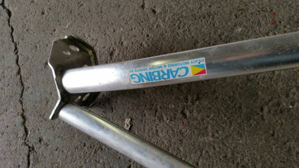 中古品NA系ロードスター用オクヤマCARBINGフロントタワーバー