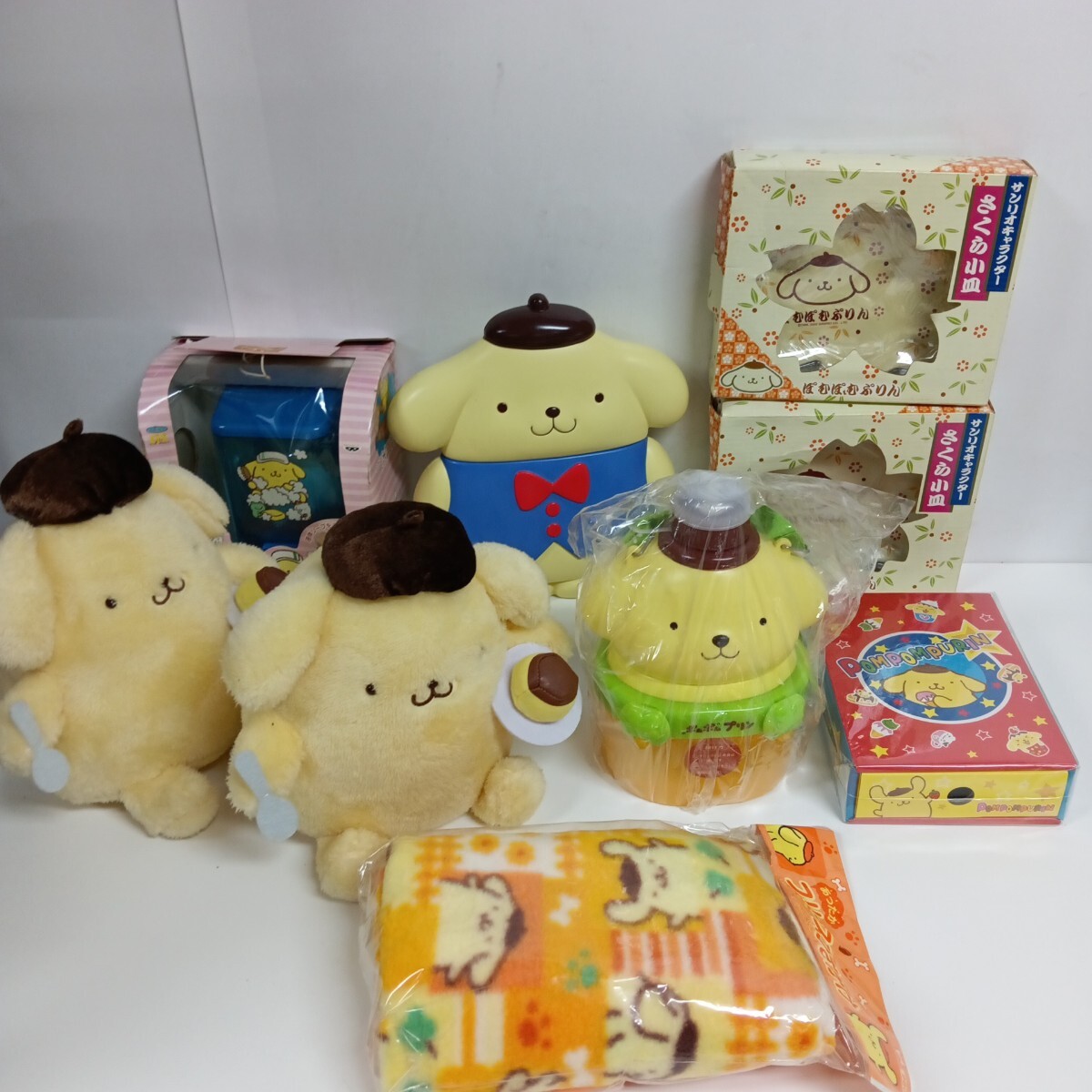 ポムポムプリン/マスコット・ぬいぐるみ・グッズ まとめて 現行品