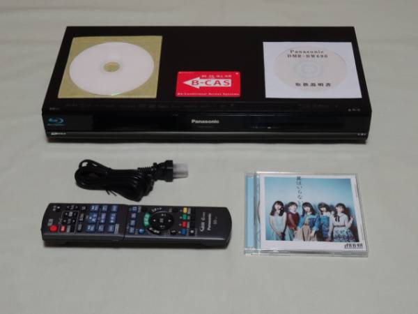 Panasonic DMR-BW690 ブルーレイレコーダー 2011年製 DMR-BW690 Panasonic DIGA 2011年製 ブルーレイディスクレコーダー