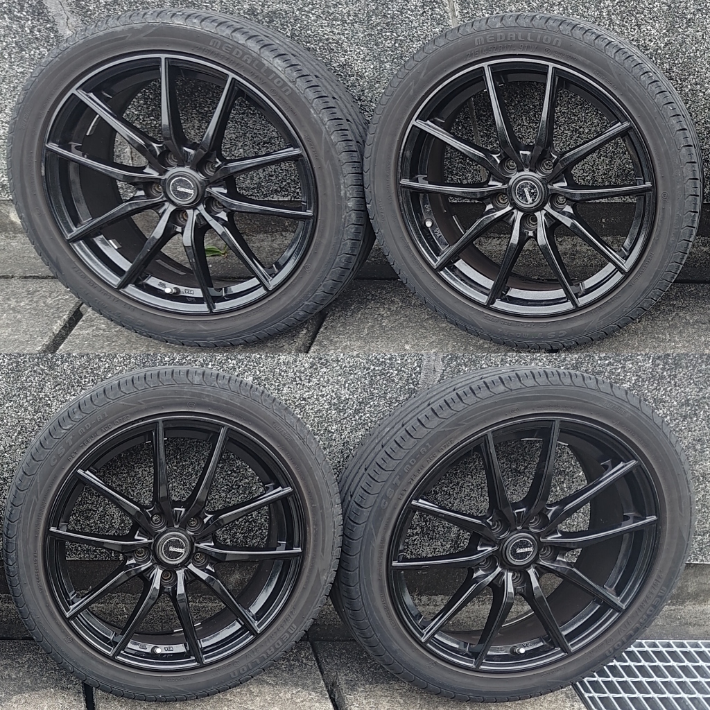 Hot Stuff レグザス 215/45R17 4本セット Stich LEGZAS ホットスタッフ