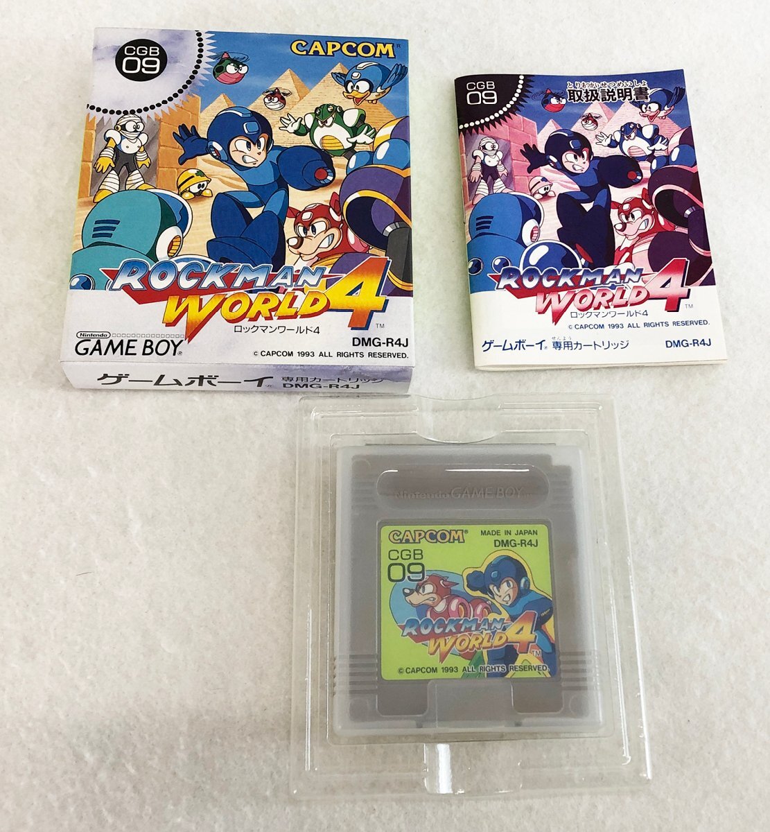 ☆中古品☆ゲームボーイ用ゲームソフト ロックマンワールド4 DMG-R4J