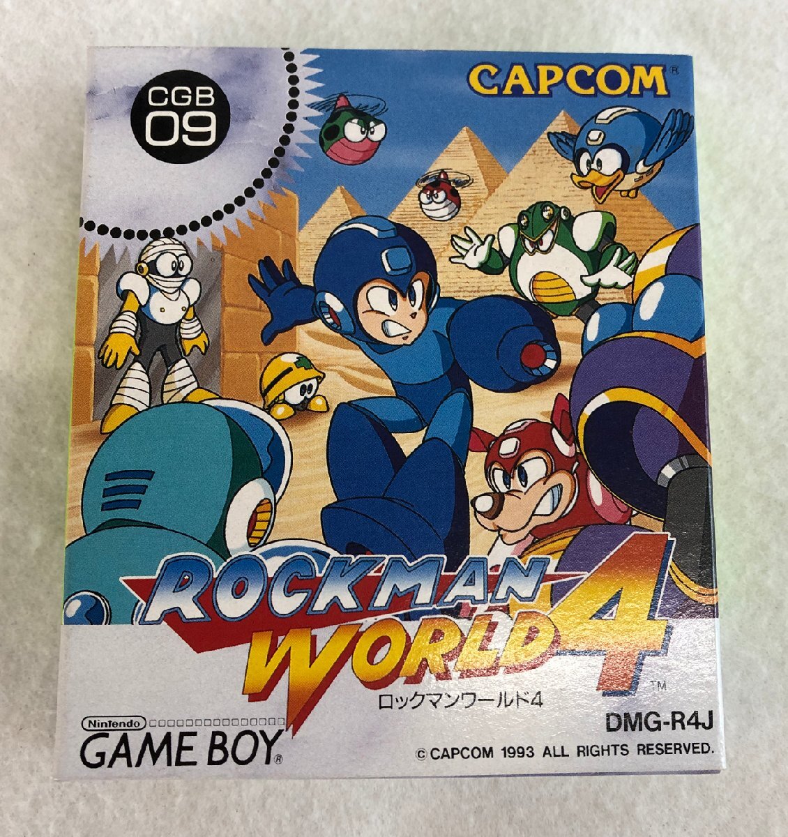 ☆中古品☆ゲームボーイ用ゲームソフト ロックマンワールド4 DMG-R4J