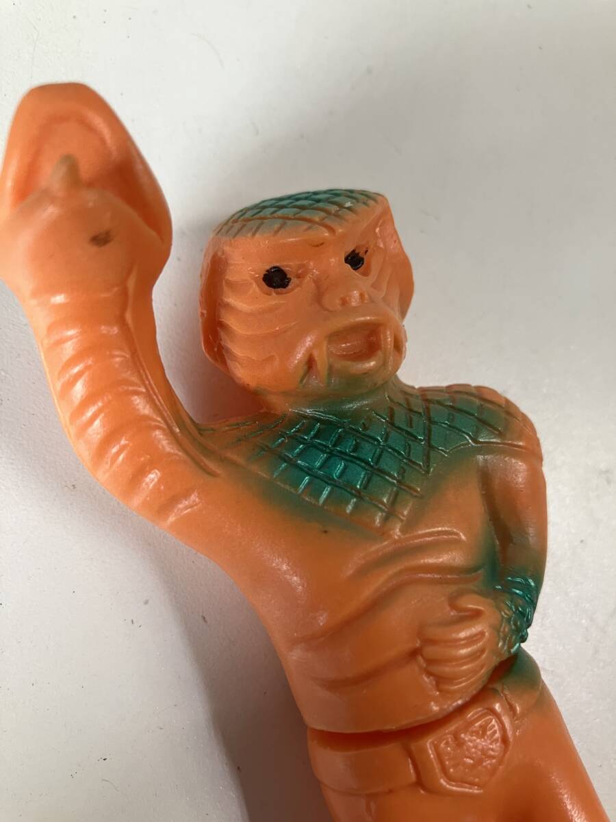 Dj561◇コブラ男◇ソフビ 人形 全長約11cm 当時物 仮面ライダー