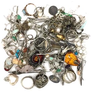 シルバーアクセサリーまとめのYahoo!オークション(旧ヤフオク!)の相場