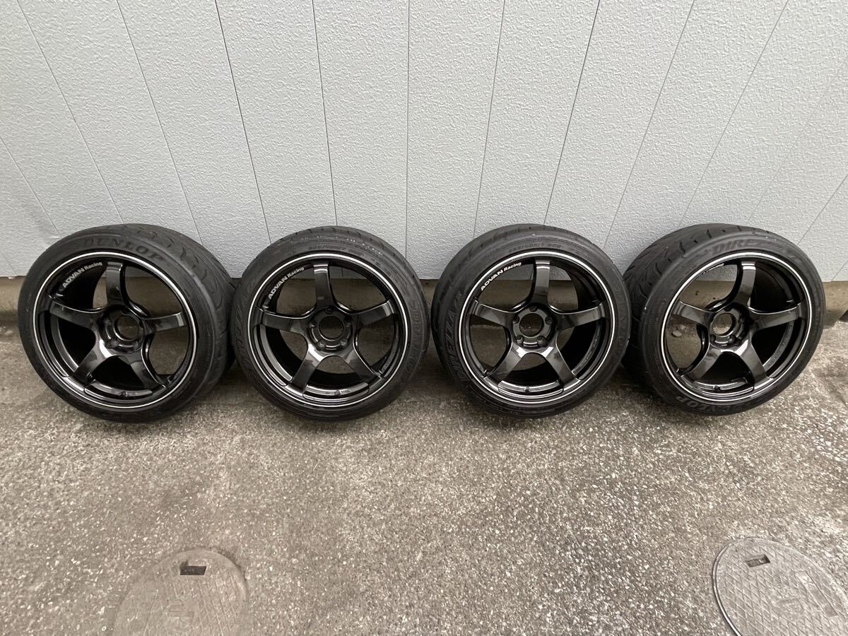 ヨコハマ ADVAN RACING TC-4 17インチ 9j +45 114.3 5穴 レーシング