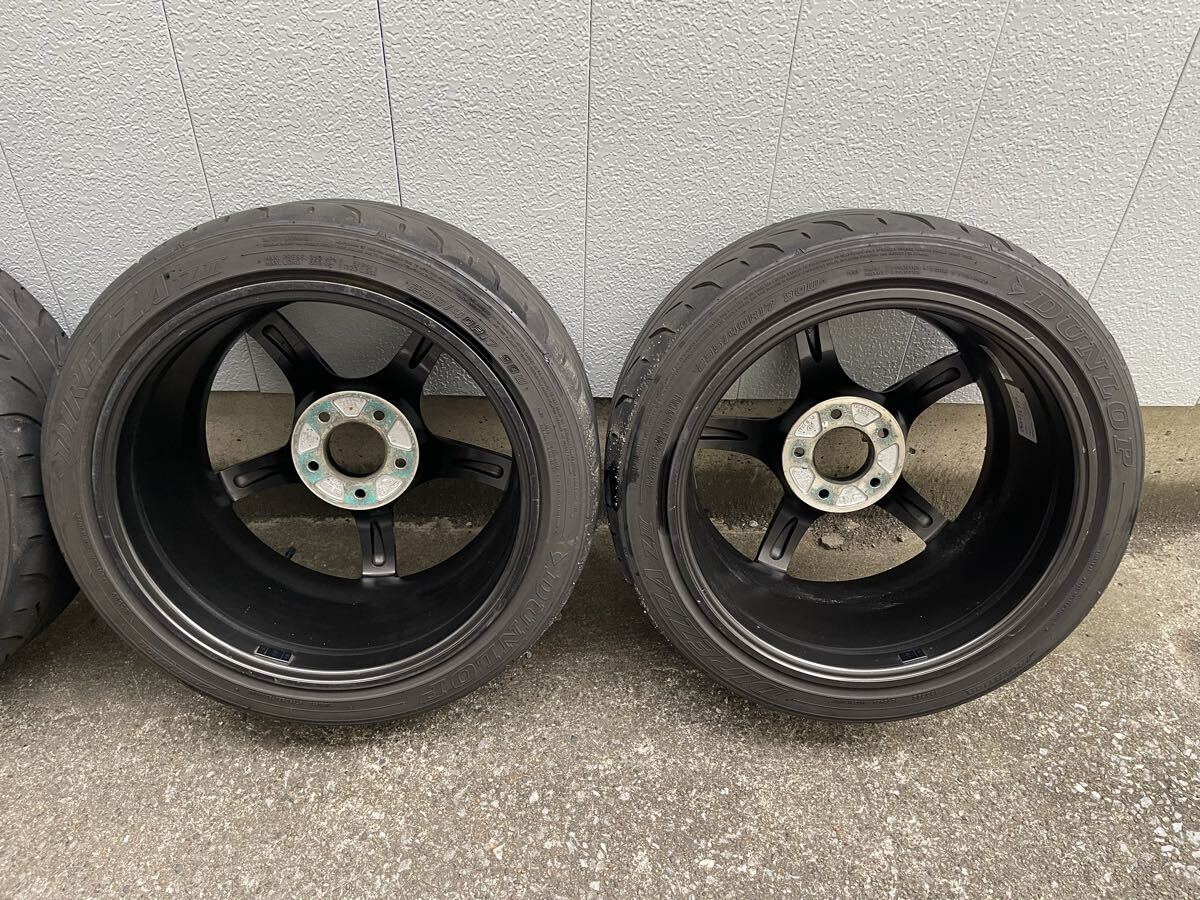 ヨコハマ ADVAN RACING TC-4 17インチ 9j +45 114.3 5穴 レーシング