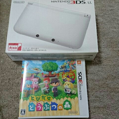 3DSLL本体と とび森