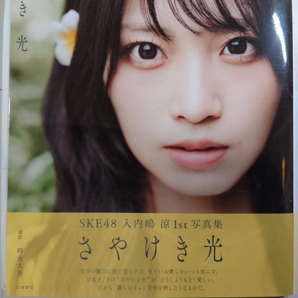 SKE48の大富豪はおわらない　入内嶋涼　直筆サイン入りチェキ　証明書無し 700円〜（定価3,300円）入札開始】【直筆サイン入り】SKE48 入内嶋涼