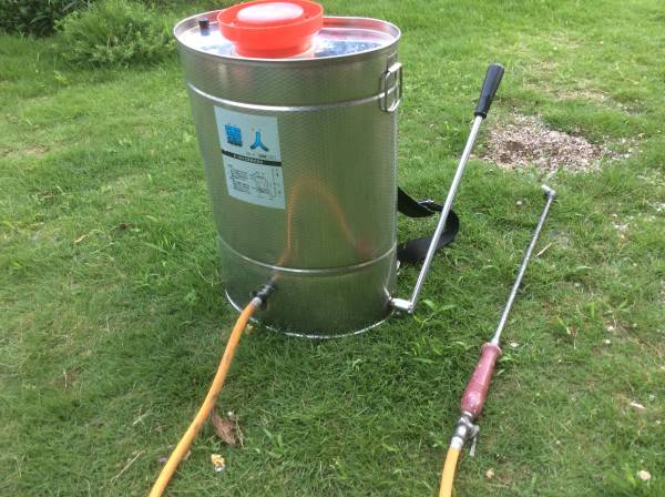 噴霧器 園芸 農業 背負式17L アルミ 散水 除草剤 消毒剤 霧人