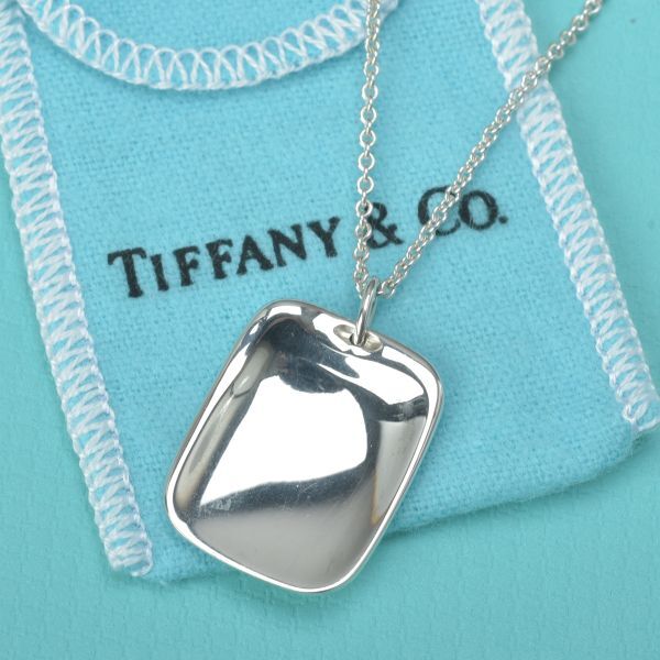 1円～ 新品仕上げ Tiffany&Co. ティファニー スクエア プレート
