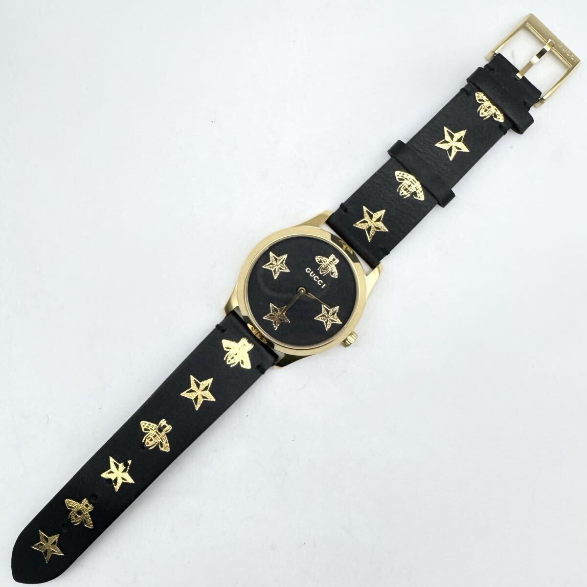 1円〜 未使用品 希少デザイン GUCCI グッチ Gタイムレス 126.4