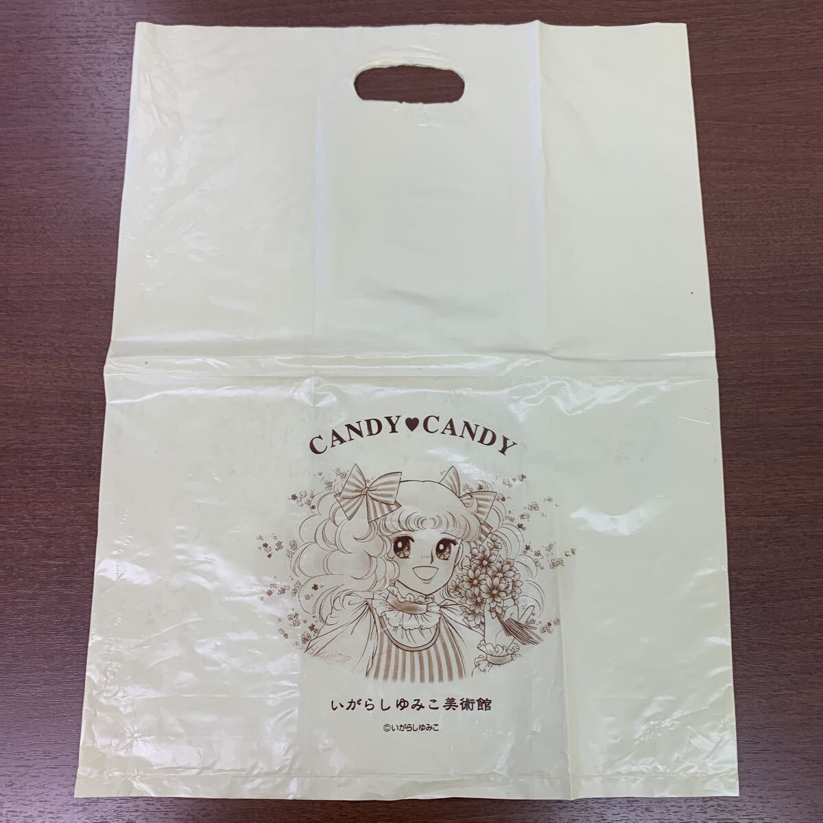 当時物 いがらしゆみこ 美術館 直筆サイン入り 色紙 キャンディ