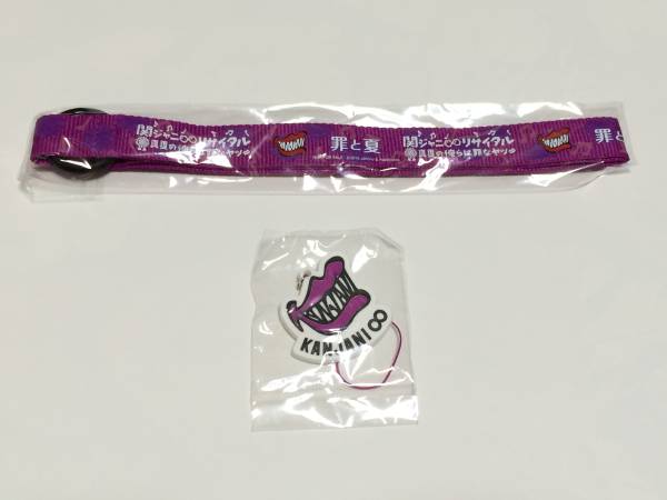 関ジャニ　村上信五　罪と夏　ペットボトルホルダー　くじ　紫