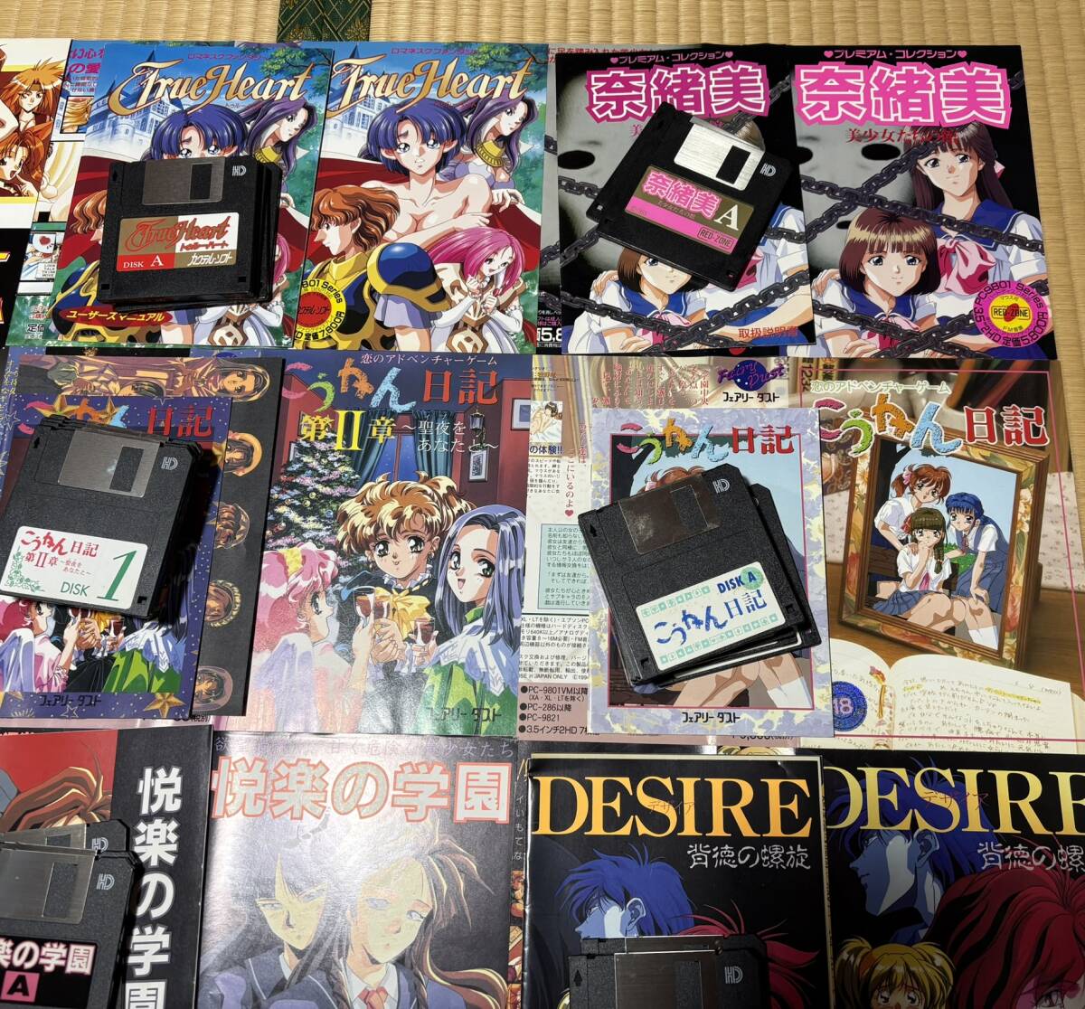 送料無料 PC-9801ゲームソフト PCゲーム 3.5