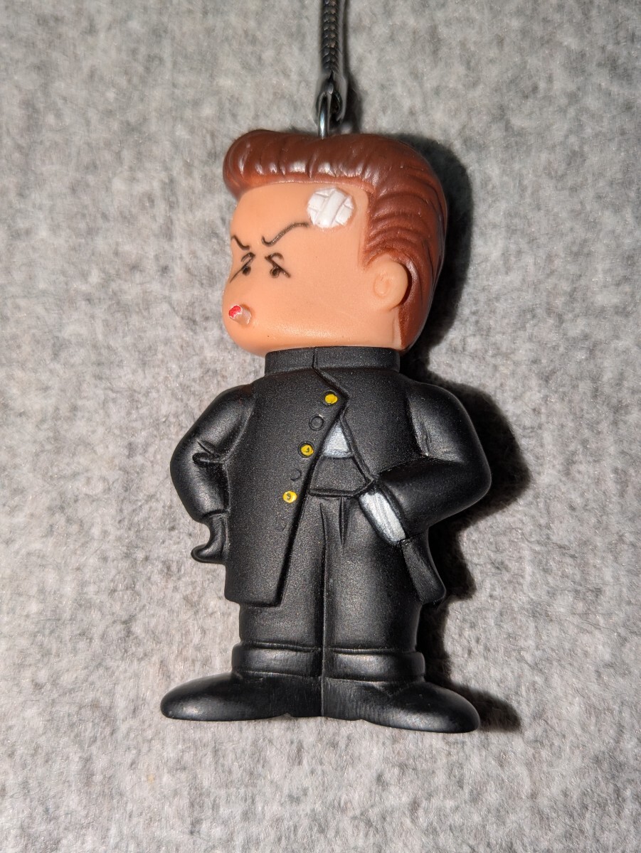 昭和レトロ ツッパリ ソフビ マスコット 人形 キーホルダー ヤンキー