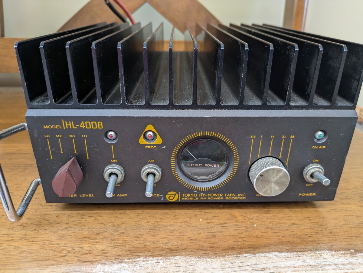 HL-400B 東京ハイパワー リニアアンプ TOKYO HY-POWER 12V 動作未確認