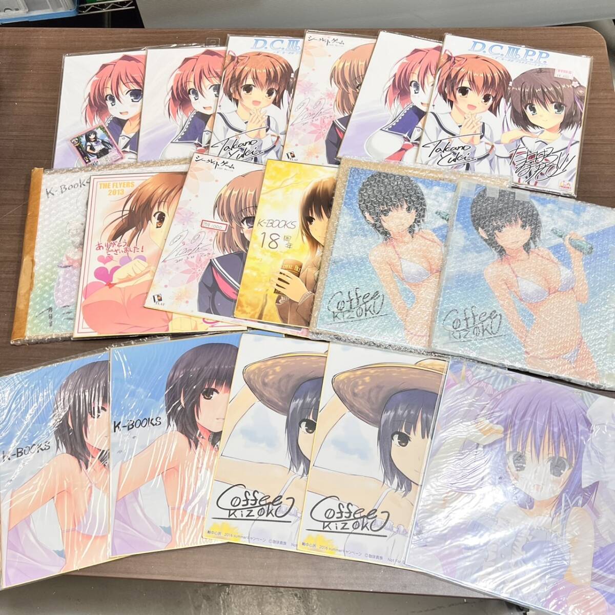 ⑧ 美少女系 アニメ ゲーム 漫画 グッズ まとめ売り クリアファイル