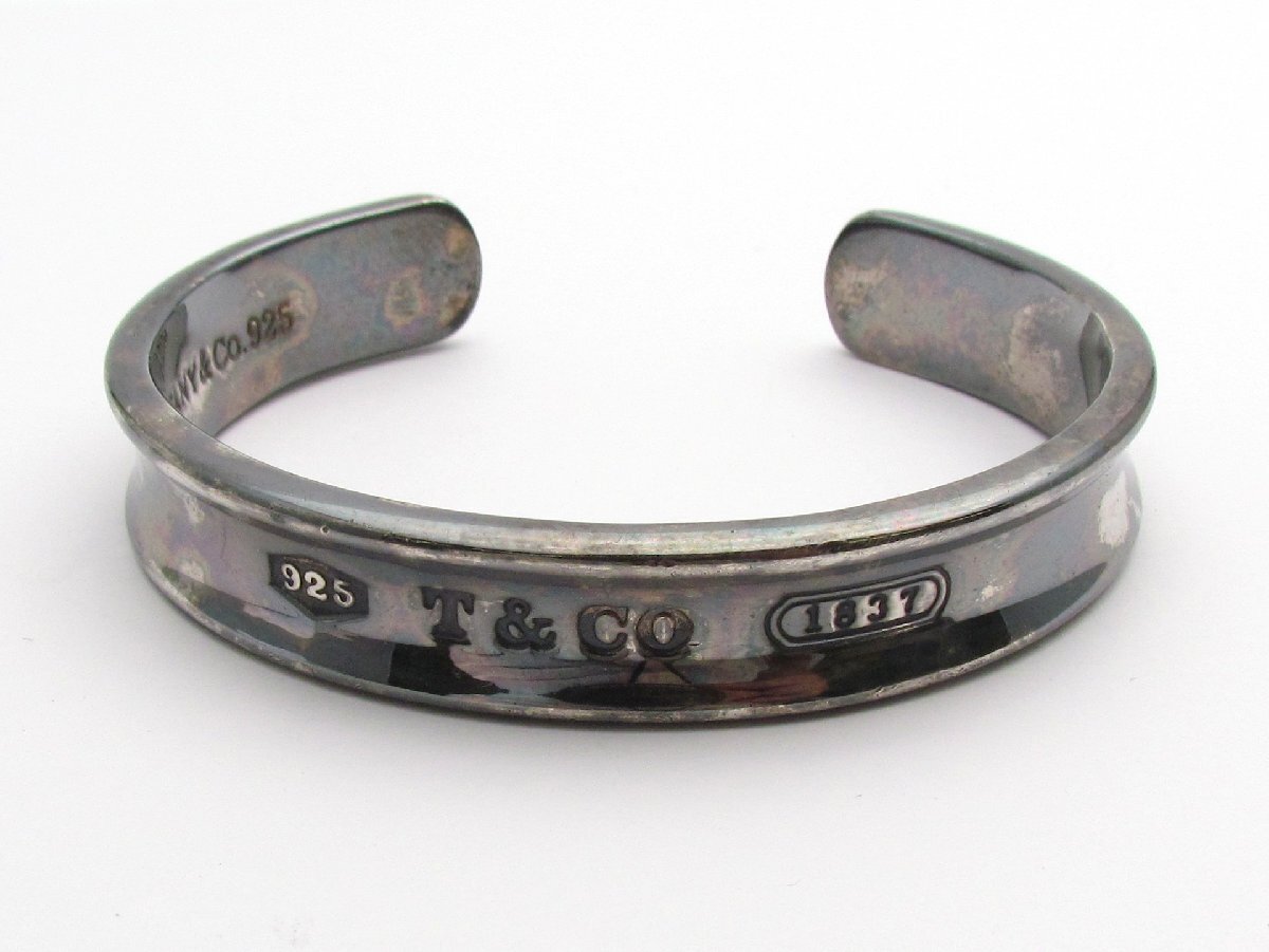 TIFFANY&Co. 1837 シルバー 925刻印 総重量約48.5g バングル