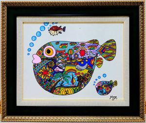 ジミー大西 絵の値段と価格推移は？｜20件の売買データからジミー大西