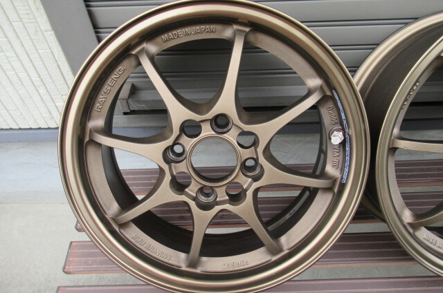 RAYS レイズ VOLK RACING CE28N 5.5J-14 ＋35 4H PCD100 / 6.0J-15 +45