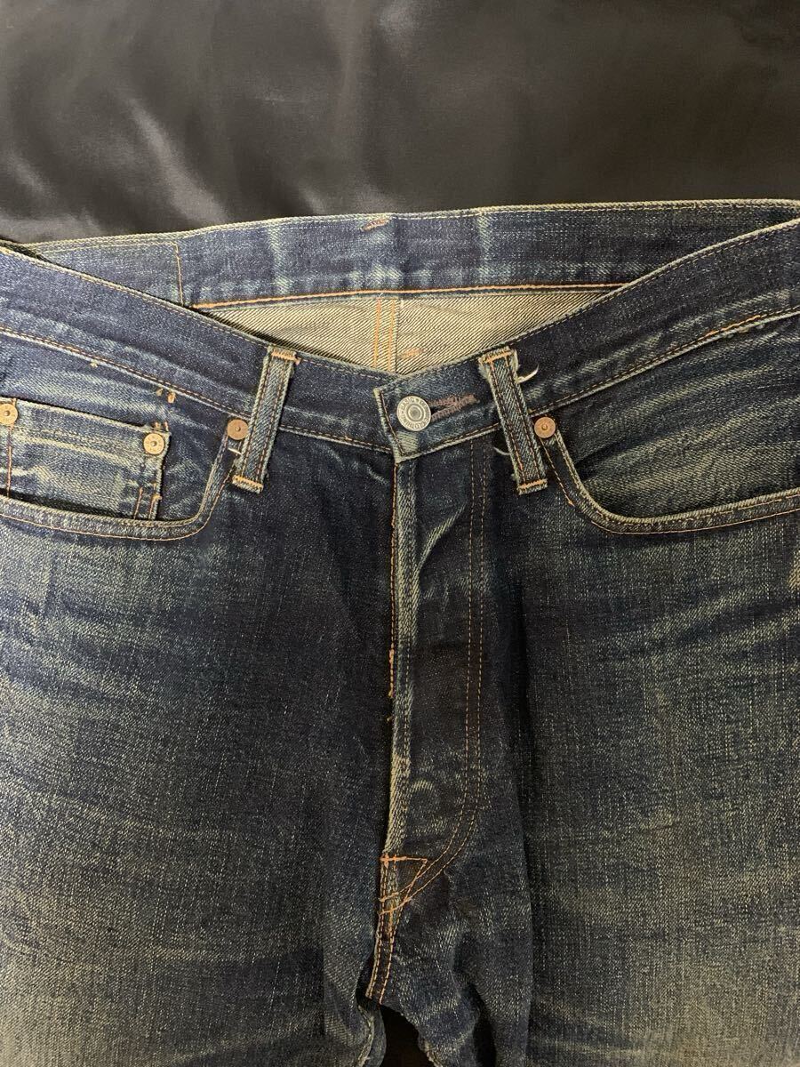 初期 革パッチ 旧ドゥニーム DENIME ORIZZONTI ビンテージ リーバイス
