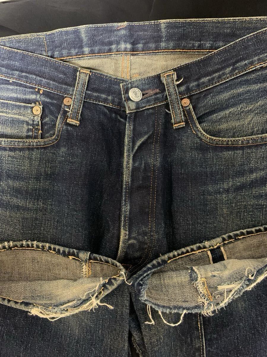 初期 革パッチ 旧ドゥニーム DENIME ORIZZONTI ビンテージ リーバイス