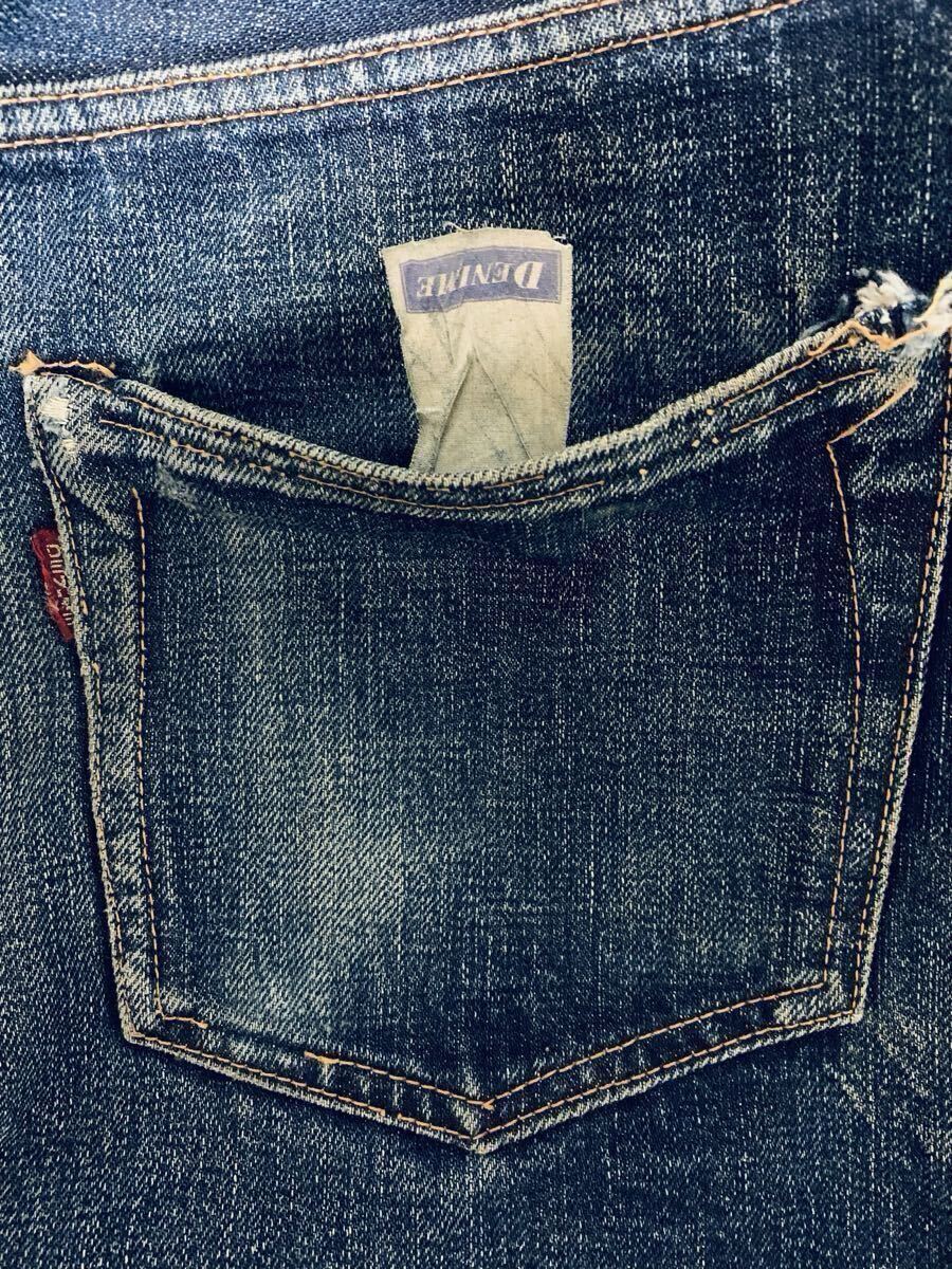 初期 革パッチ 旧ドゥニーム DENIME ORIZZONTI ビンテージ リーバイス