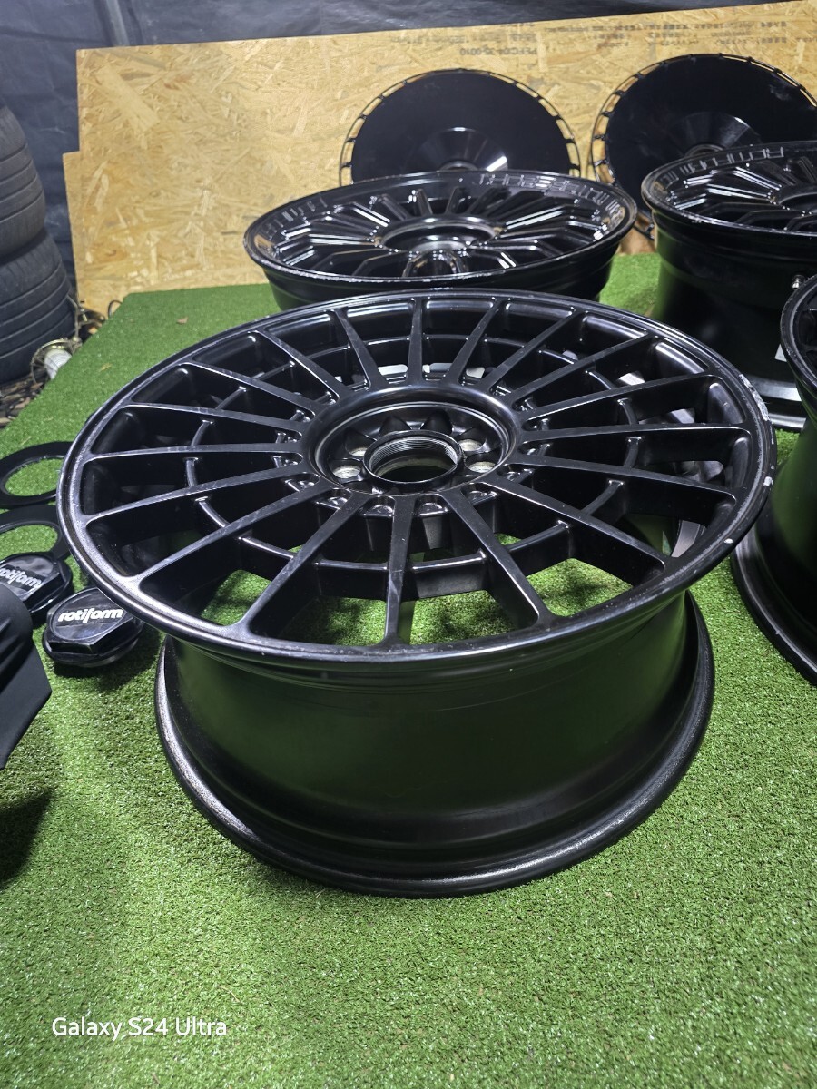 Rotiform ロティフォーム LH-M 8.5J-19 +45 4本 ブラック 5穴 pcd112