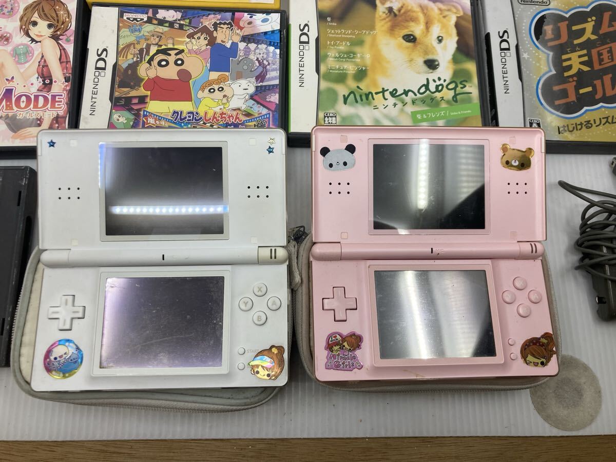 1円 Nintendo DS Lite 2台 ソフト 13本 セット まとめ トモコレ