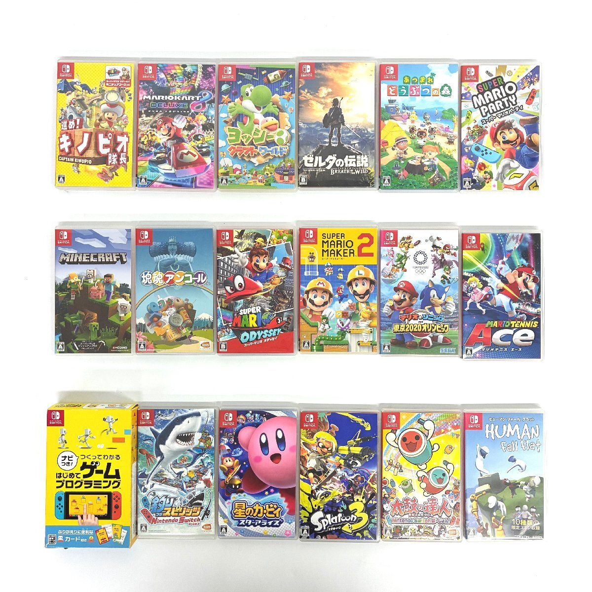 Nintendo/ニンテンドー/任天堂/Switch/スイッチ/ソフト/空箱/スーパー