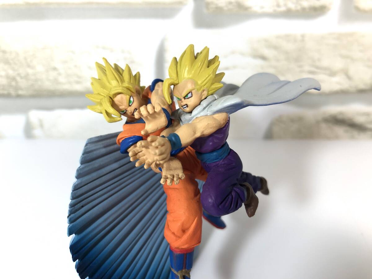 ドラゴンボールカプセル・ネオ セル編改 親子かめはめ波 彩色版 孫悟飯 孫悟空 フィギュア ドラゴンボールカプセル・ネオ セル編改