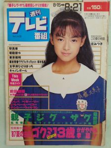 週刊テレビ番組の値段と価格推移は？｜5件の売買データから週刊テレビ