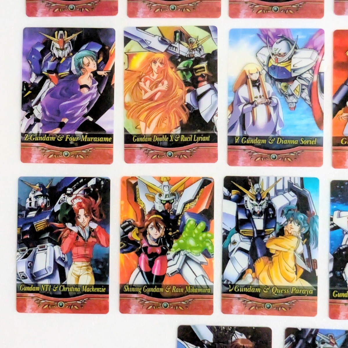 ガンダム　ウエハースカード　まとめ売り 森永製菓 機動戦士ガンダム ウエハース カード まとめ売り 17枚セット