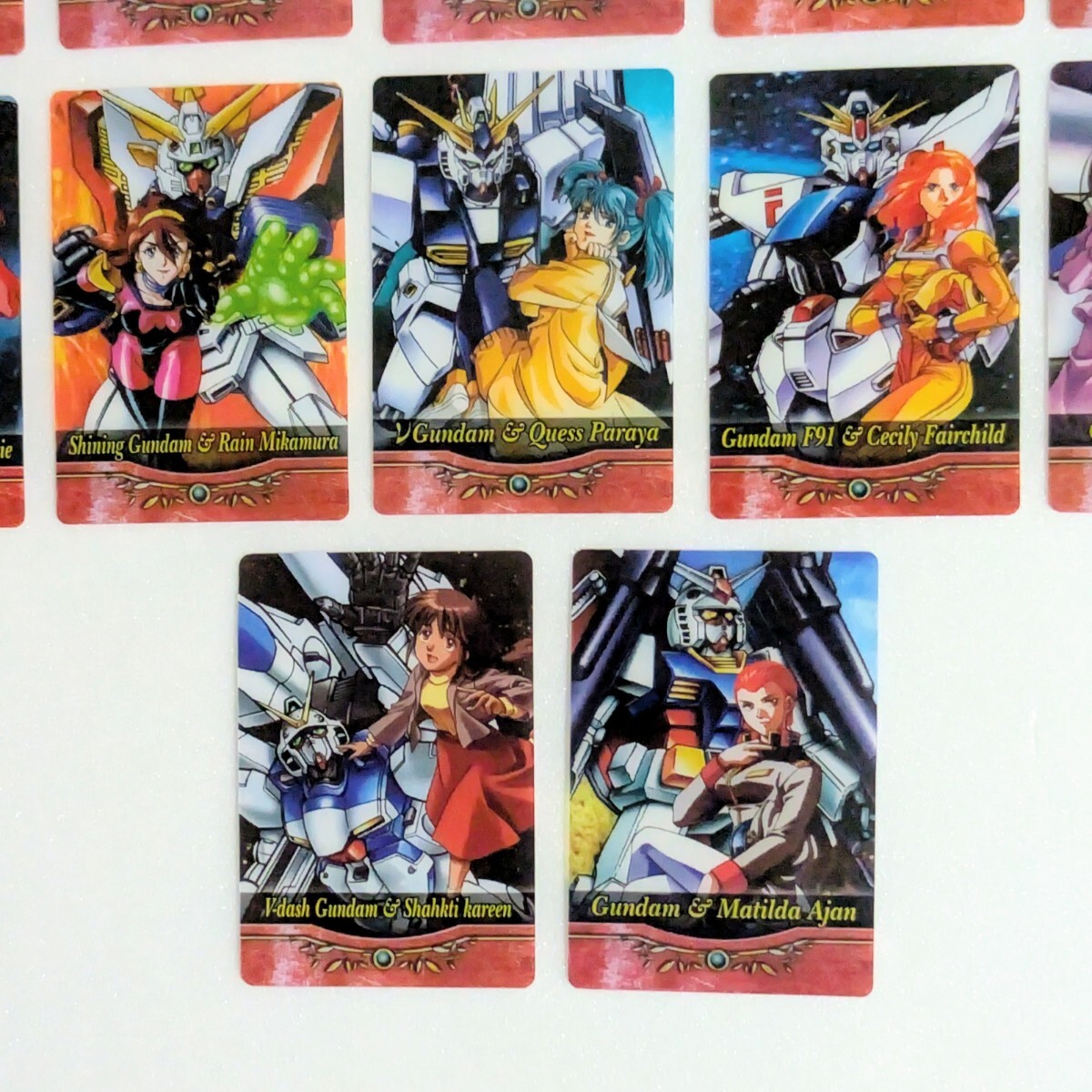 森永製菓 機動戦士ガンダム ウエハース カード まとめ売り 17枚セット