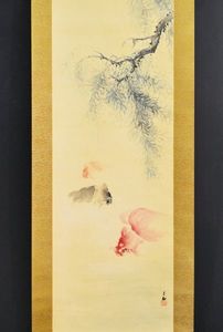 金魚 掛け軸の値段と価格推移は？｜6件の売買データから金魚 掛け軸の