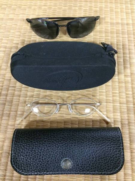 Maui Jim のサングラスとOLIVER PEOPLESの眼鏡