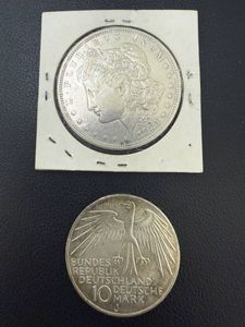 ドイツ マルク 銀貨のYahoo!オークション(旧ヤフオク!)の相場・価格を