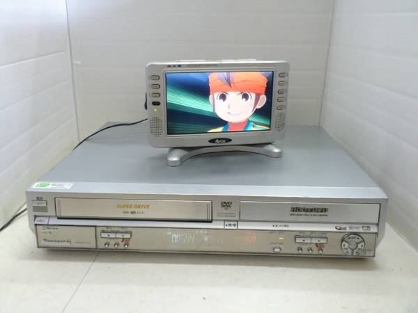 パナソニックVHS一体型HDDレコーダー DMR-E150V中古品7371 映像機器