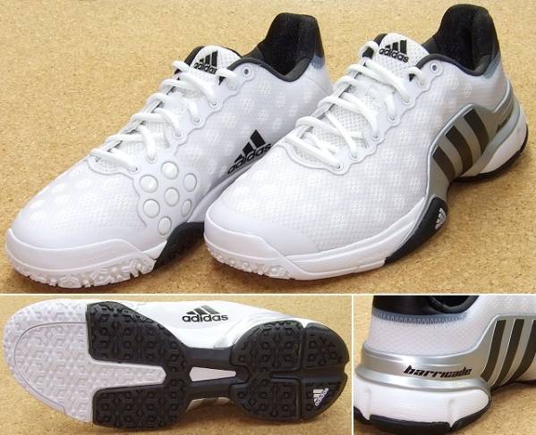 アディダス バリケード 2015 OC 白 27.5cm