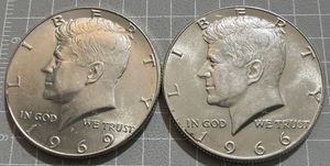 ケネディ ハーフダラー 1966の値段と価格推移は？｜7件の売買データ